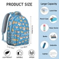 thumbnail image 6 of Waterproof Dog Themed Backpack - Large Capacity Bookbag with Padded Straps, Easy-Access Pockets, Durable Fabric for Rainy Days & Busy Schedules, 6 of 6