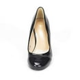 thumbnail image 4 of DREAM PAIRS Women's Bridal Wedding Party Low Heel Pump Shoes LUVLY BLACK/PAT Size 8, 4 of 6
