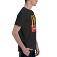 thumbnail image 3 of Mcdonald'S Logo Men'S Basic Short Sleeve T-Shirt Fad Black Small, 3 of 8