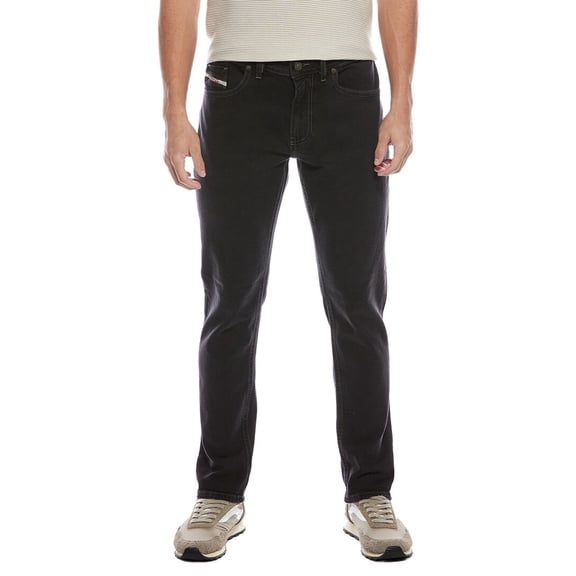 Diesel mens Thommer Black Slim Straight Jean, 30, Black