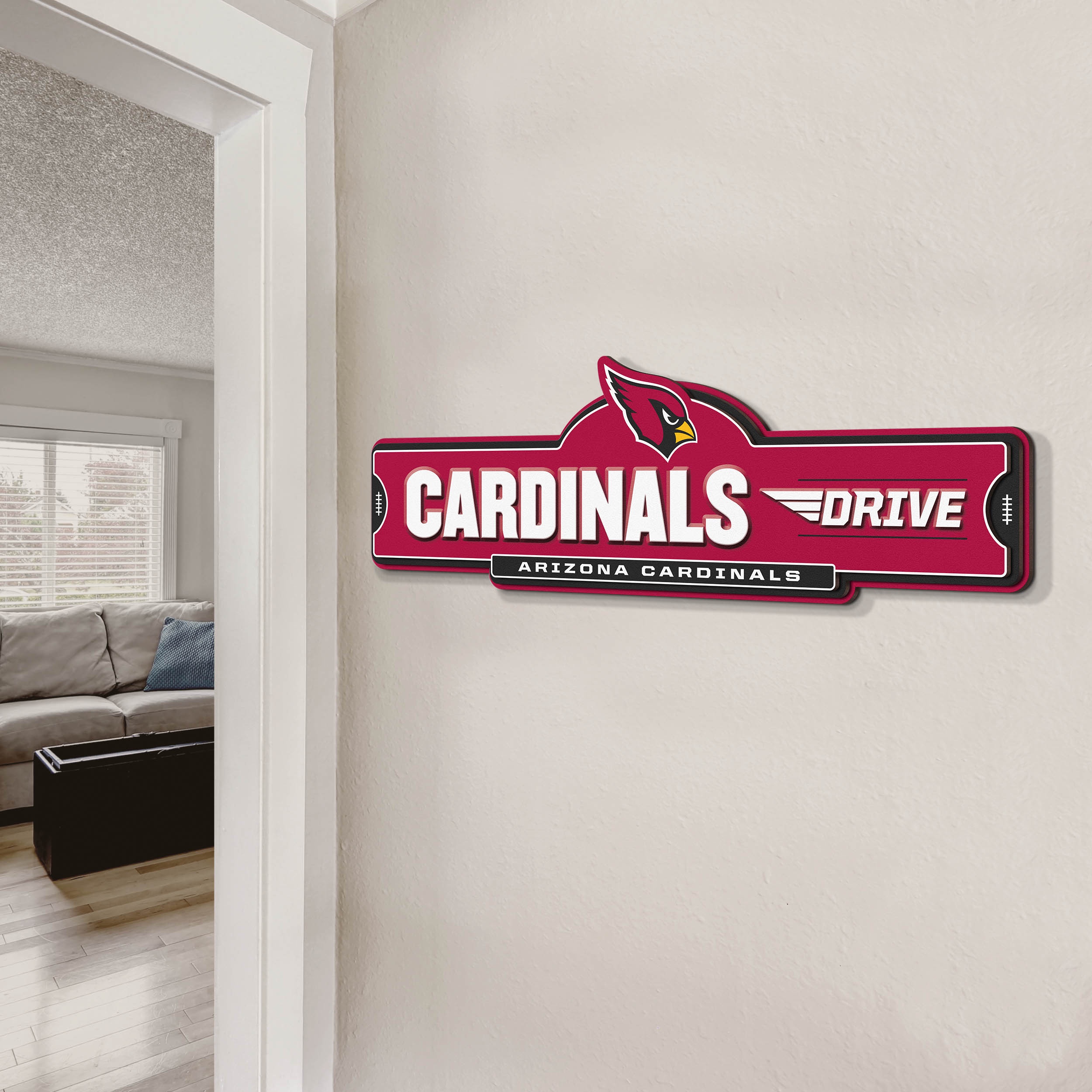 YouTheFan NFL Arizona Cardinals Street Sign