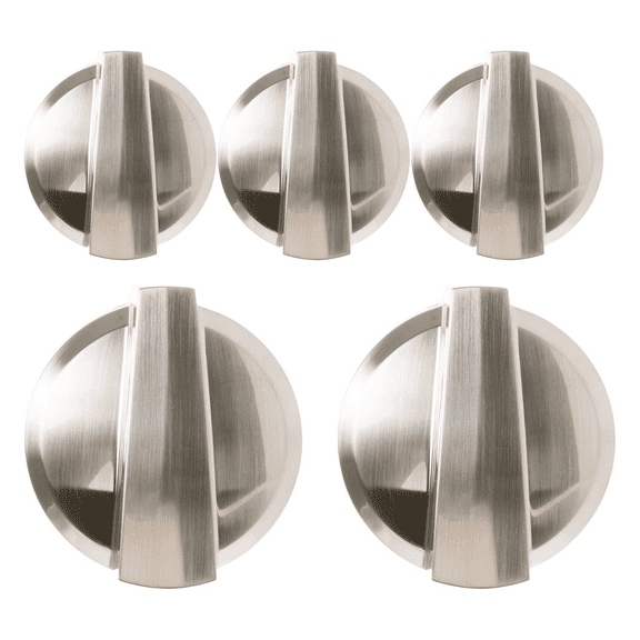 Scaroo WB03X25796 Range Burner Stove Oven Knob Compatible with GE AP598623 5-Pack