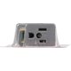 thumbnail image 5 of Adaptador de conexión a tierra polarizado GE, paquete de 2, convierte salidas de 2 clavijas en 3, fácil de instalar, solo para interiores, listado UL, gris, 54302, 5 of 10