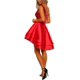 thumbnail image 2 of Vestido de fiesta de cóctel con cuello en V y purpurina para mujer, 2 of 5
