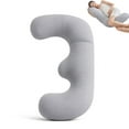 thumbnail image 1 of Hidetex Pregnancy Pillows,Washable Cover Maternity Pillow,Pregnancy Pillow for Sleeping,Pregnancy Sleeping Pillow for Pregnant Women, Pregnancy Gifts,Grey, 1 of 7