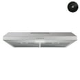 thumbnail image 2 of Streamline 30 in. Vinadio Convertible Undermount 80 CFM Range Hood in Brushed Stainless Steel with Mesh Filters, Push Button Control, LED Light, 2 of 15