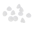 thumbnail image 2 of 10 tapones de silicona cerrados para audífonos, desmontables y lavables, para la mayoría de los auriculares de 9 mm., 2 of 14