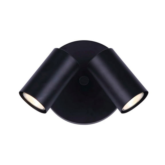 ICW1022A02BK10 Canarm Inc Marena - 2 Light Flush/Wall Mount-5.25 Inches Tall and 6.25 Inches Wide