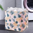 thumbnail image 5 of Cbcbtwo Storage Basket, Large Size Storage Bins Nursery Laundry Hamper Drawstring Closure Foldable Waterproof, Organization Storage for Home Office Bathroom Laundry Bedroom Clothes Toys, 5 of 7
