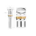 thumbnail image 2 of CONTRA LAVABO TAPON PUSH CR CL2000 MUNICH, 2 of 3