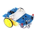 thumbnail image 1 of D2-1 Intelligent Tracking Line Smart Car Kit TT Motor Electronic DIY Kit, 1 of 6