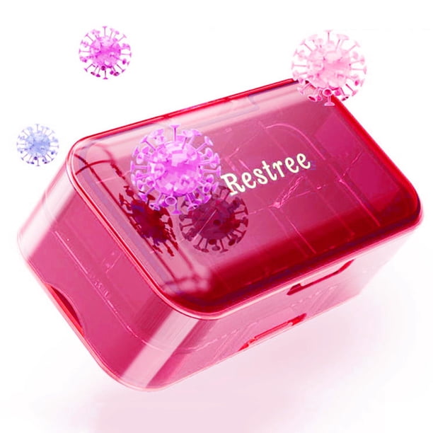 Organizador de Pastillas Perfecl Sellado Impermeable Portátil 7 Compartimentos