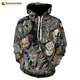 thumbnail image 3 of Nuevas sudaderas con capucha para hombre, sudaderas con estampado de payaso de película de terror, sudaderas con capucha de moda con estampado 3D, tendencia urbana de otoño, ropa para hombre de gran t, 3 of 5