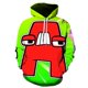 thumbnail image 3 of Sudadera con capucha con estampado 3D del alfabeto divertido, sudaderas con letras de dibujos animados, chándal para niño, sudadera Harajuku, ropa de anime para niña, camisetas para niños, sudadera co, 3 of 5