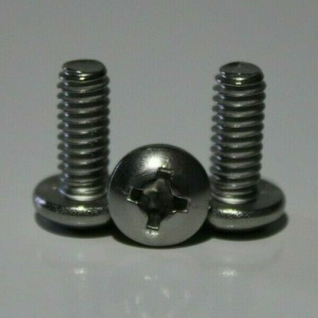 

1/4 -20 Phillips Pan head Machine screws Stainless steel 18-8 (5/8in. 10)