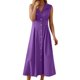 thumbnail image 1 of Vestido informal para mujer: largo con botones, versátil, atuendo de verano, fácil de cuidar, 1 of 6