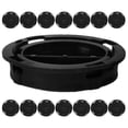 thumbnail image 1 of HEALEEP 30pcs Bank Plugs Black ABS Hole Cover for Effective Home Saving Use, 1 of 8