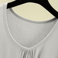 thumbnail image 6 of Womens Mulberry Silk T Shirts Basic Crewneck Short sleeve Tee Tops Blouse Summer Casual Solid Tshirts, 6 of 7