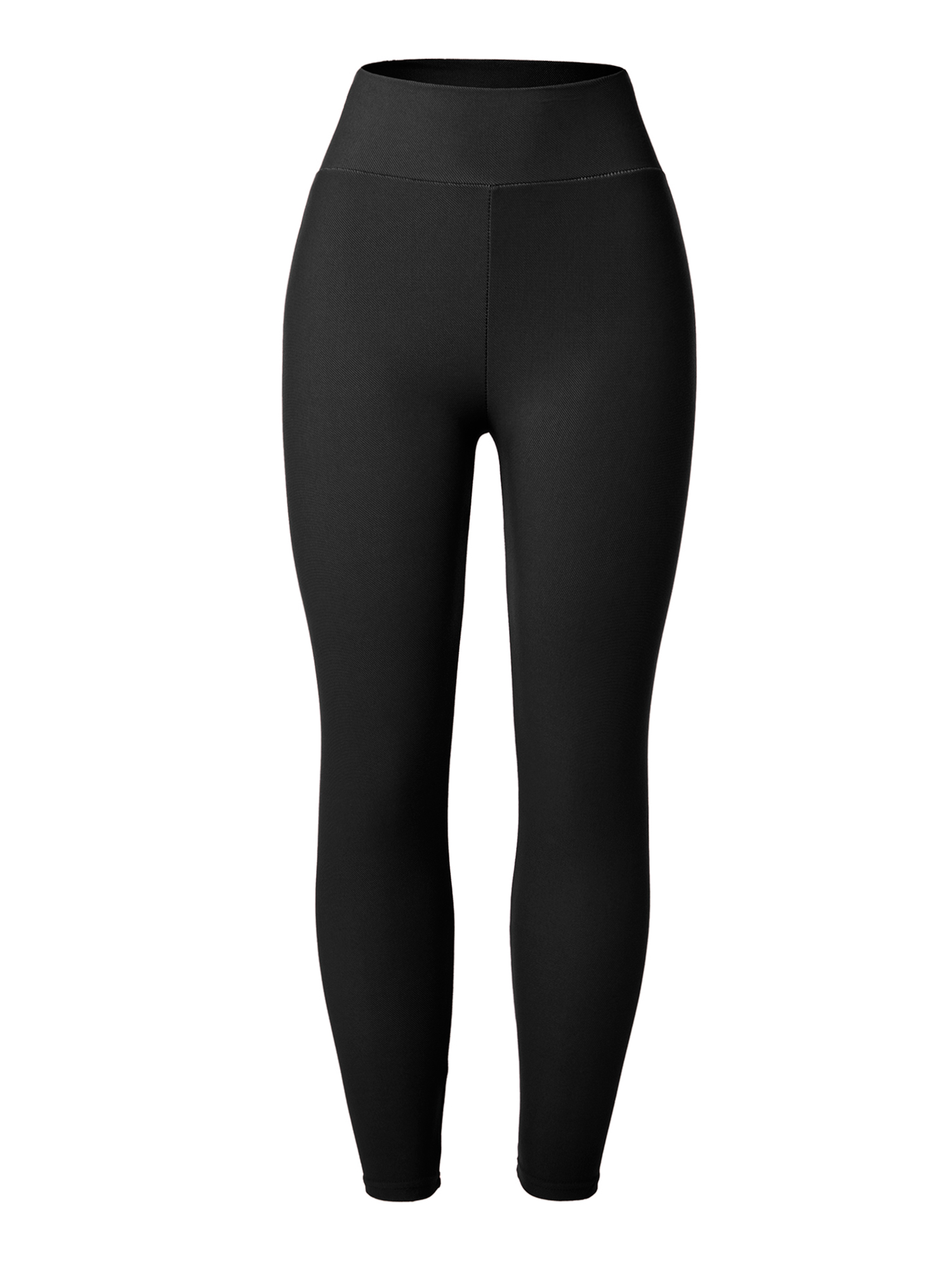 LELINTA Women's High Waist Denim Leggings High Stretchy Full Length Basic Skinny Pants Black/Navy/Red - image 1 of 8