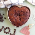 thumbnail image 5 of Molde para Pasteles en Forma de Corazón de 8 Pulgadas, Molde para Pasteles con Forma de Corazón de Aluminio, Molde para Hornear Desmontable Desmontable para Hacer Pasteles, 5 of 5