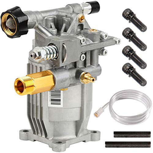 Horizontal Brass 3100-PSI Maximum Pressure Washer Pump Replacement Axial Cam OEM 