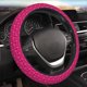 thumbnail image 5 of Fotbe Breast Cancer Awareness6 Funda para Volante Universal de 15 pulgadas, Accesorios para Auto para Hombre y Mujer, Protector de Volante Cómodo para SUV y Sedán, 5 of 6