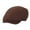 Brown, variant on D-GROEE Men's Flat Cap Durable Gatsby Newsboy Lvy Irish Hats Driving Cabbie Hunting Cap