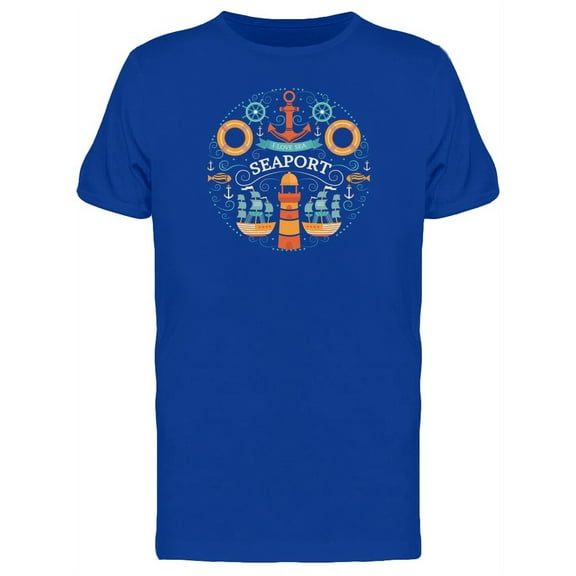 I Love Seaport Tee Men's -Image by Shutterstock