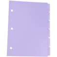 thumbnail image 1 of HAOAN Separator Page 8 Pcs Plastic Binder Dividers Clips Tabs for Binders Notebook Supply Bag, 1 of 6