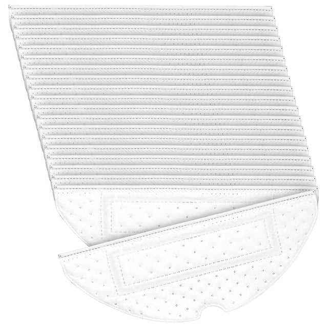 Reemplazo de robots de barrido Paquete de 80 almohadillas desechables para fregona para Xiaomi Roborock S7 S7plus S7+ S7