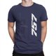 thumbnail image 5 of Camiseta Boeing 757 de algodón para hombre, divertida camiseta de cuello redondo para amantes de los aviones, ropa de manga corta, idea de regalo, 5 of 7