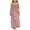 Dress 05-Pink, variant on Dresses for Girls Summer Kids Cute Sleeveless Slip Dresses Straps Boho Beach