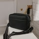thumbnail image 5 of Bolsos Cruzados Clásicos Bolso Mensajero Pequeño PU Sólido Bolso (Negro), 5 of 6