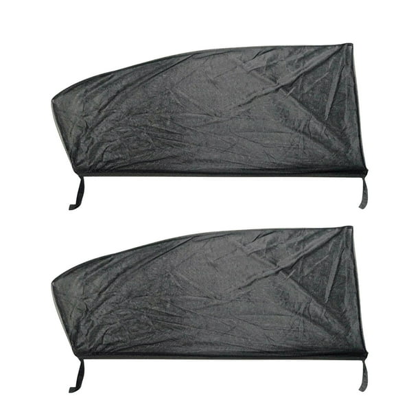 Fiudx Parasol Universal para Ventanilla de Coche, Aislamiento Térmico de Doble Capa, Tejido de Poliéster Flexible, Fácil Instalación, Protección Uv, Efecto Refrescante, Ideal para Viajes Al Aire Libr