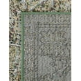 thumbnail image 4 of Unique Loom Isabella Collection Area Rug - Adjani (9' x 12' Rectangle Green/Ivory), 4 of 9