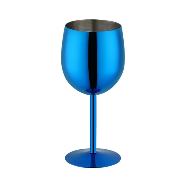 Copas de Vino de Acero Inoxidable Coloridas Copas de Vino de Acero Inoxidable Coloridas Copa de Vino Tinto para Viajes al Aire Libre Camping y Piscina Ideal Para