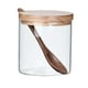 thumbnail image 5 of Botella de condimentos Contenedores de especias Caja de condimentos para Tapa de madera B, 5 of 7