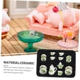 thumbnail image 5 of Juego de té para casa de muñecas, Mini tazas de té y platillos, decoración para casa de muñecas, accesorios para casa de muñecas, recuerdo de fiesta de té, 1 Juego, 5 of 5