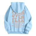 thumbnail image 3 of Christian Hoodies for Women 2025 Faith Over Fear Y2K Graphic Hoodie with Pockets Hooded Sweatshirt Women Pullover, 3 of 8