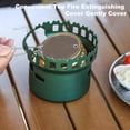 thumbnail image 3 of Alcohol Furnace Camping Furnace Rack Metal Portable Spirit Burner for Backpacking Outdoor Activities Picnic Kitchen Gadget, 3 of 7