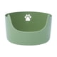 thumbnail image 1 of Bandeja de arena para mascotas con parte superior abierta y laterales altos, orinal portátil para gatos de gran espacio Verde, 1 of 9