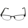 thumbnail image 2 of Lucky Brand Men's Black Soft Rectangle Metal Frame Eyeglasses, 52mm, 2 of 6
