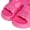 Pink, variant on Women's Cool Shoes with Cute Cat Logo, Waterproof and Anti-Slip EVA Flat Sandals,White,L