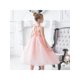 thumbnail image 5 of Vestido de Niña Rosa Flor Encaje Halter Princesa Boda Dama de Honor Tul 12 Años, 5 of 8
