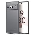 thumbnail image 1 of PANDACO Grey Brushed Metal Case for Google Pixel 6, 1 of 4