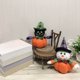 thumbnail image 4 of Muñeca calabaza de Halloween Gnomos de Halloween Decoraciones para el hogar Muñeca de peluche blanca y calabaza bruja para bandeja escalonada Decoraciones para la mesa del hogar, 4 of 7