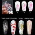 thumbnail image 3 of GROFRY Nail Seal Stamper Transparent Reusable Rotatable Compact Size Smooth Surface Lightweight Clear Nail Art Stamper Nails Tip Manicure Tools for Women,Clear, 3 of 8