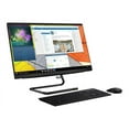thumbnail image 3 of Lenovo IdeaCentre AIO 3 24ARE05 F0EW - All-in-one with stand - Ryzen 3 4300U / up to 3.7 GHz - RAM 8 GB - HDD 1 TB - DVD-Writer - Radeon Graphics - Gigabit Ethernet - Win 10 Home 64-bit - monitor: LED 23.8" 1920 x 1080 (Full HD) touchscreen - keyboard: US - business black, 3 of 13