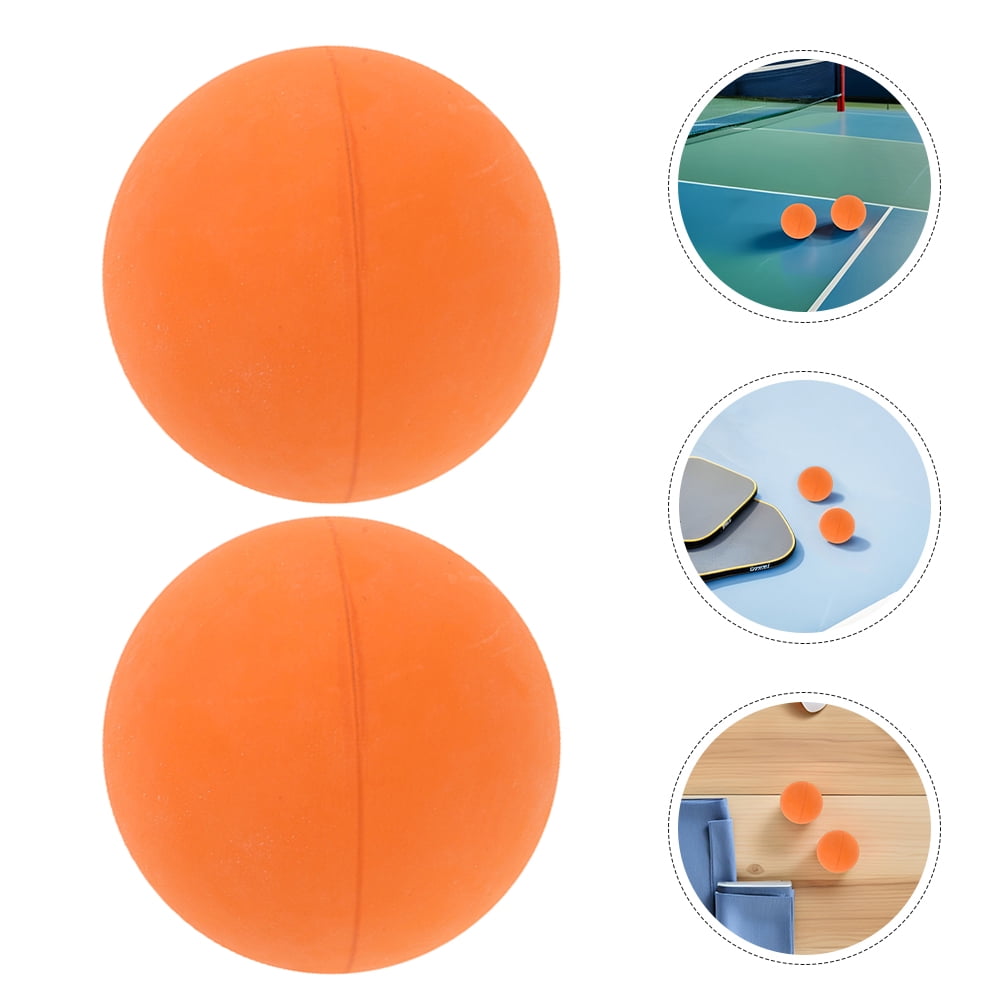 Hytrove 6Pcs Professional Grade Orange Squash Racket Balls for Reaction Speed and Match Simulation