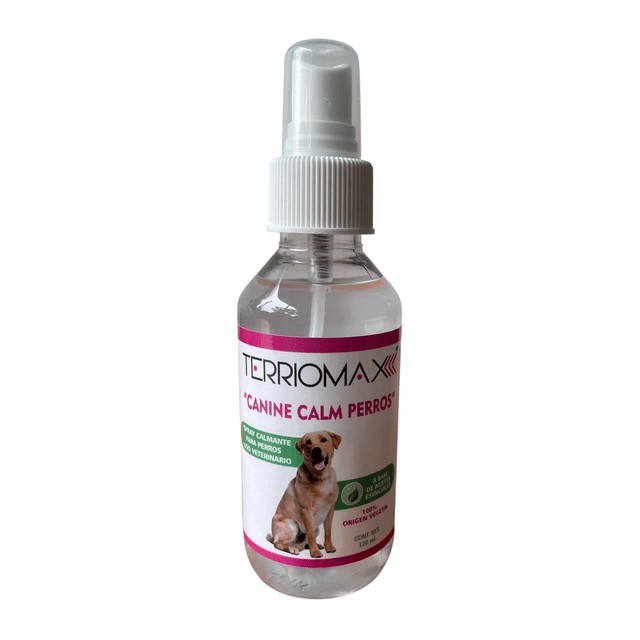 CANINE CALM (SPRAY CALMANTE PARA PERRO) 120 ml TERRIOMAX 0781100168318